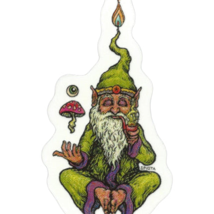 Marq Spusta The Knowing of Gnomeness Mini Sticker