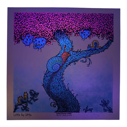 Marq Spusta "Little by Little" (Gold) Mini Print