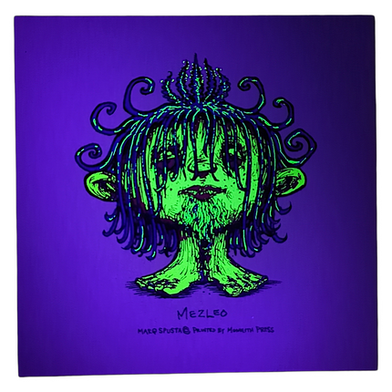 Marq Spusta "Mezleo" (Tan Sandpaper) Mini Print
