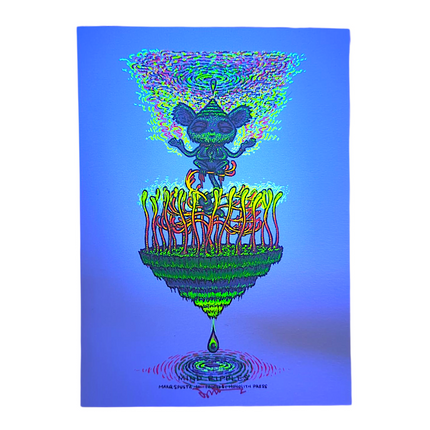 Marq Spusta "Mind Ripples" (Powder Blue) Mini Print