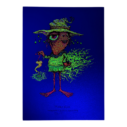 Marq Spusta "Morzella" (Silver Shimmer) Mini Print