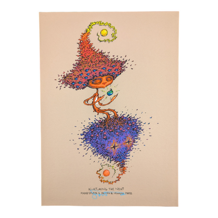 Marq Spusta "Nurturing the Next" (Nude Shimmer) Mini Print