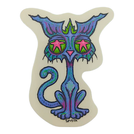 Marq Spusta Percy Cat Sticker