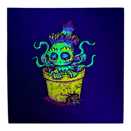 Marq Spusta "Potted" (Grape Goo) Mini Print
