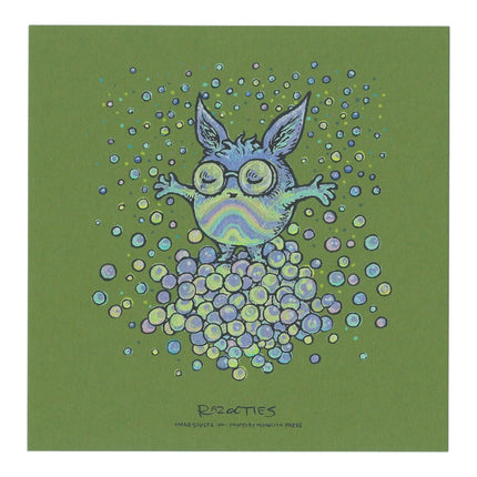 Marq Spusta "Razooties" (Green) Mini Print