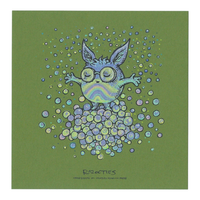 Marq Spusta "Razooties" (Green) Mini Print