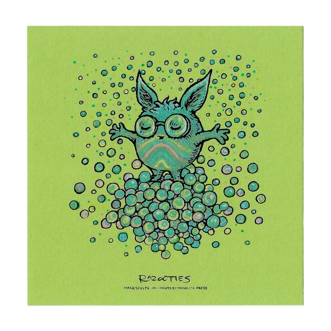 Marq Spusta "Razooties" (Light Green) Mini Print