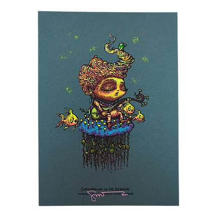 Marq Spusta "Serenading In The Serene" Mini Print