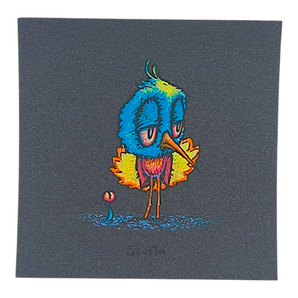 Marq Spusta Skeeter Bird (Black Shimmer) Micro Print
