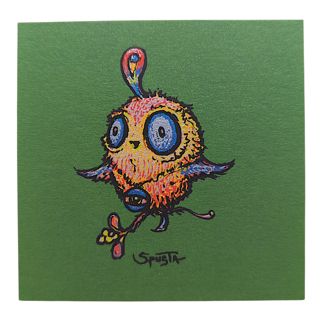 Marq Spusta Smeezy's Bird (Green) Micro Print