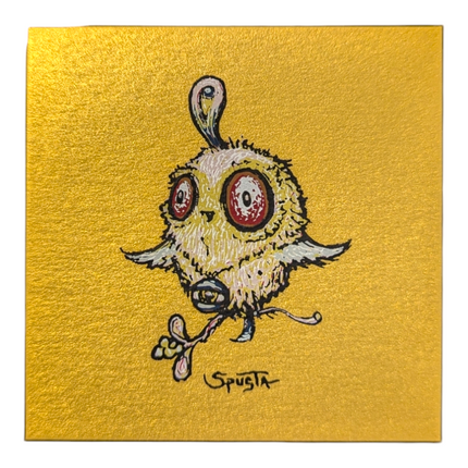 Marq Spusta Smeezy's Bird (Gold Shimmer) Micro Print