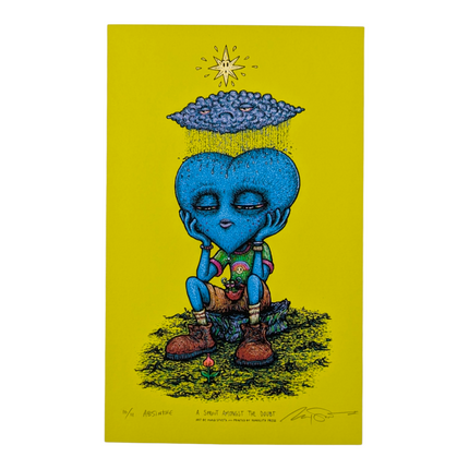 Marq Spusta "A Sprout Amongst the Doubt" (Absinthe) Print