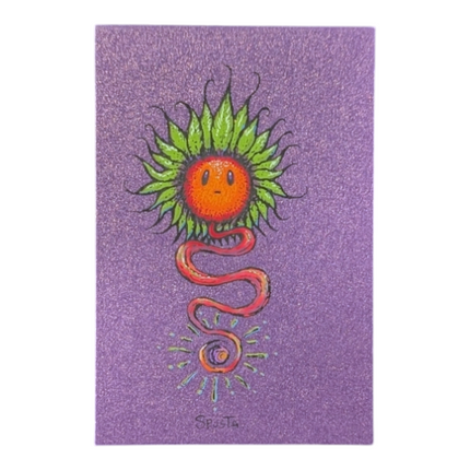 Marq Spusta The Sunflower (Purple Shimmer) Micro Print