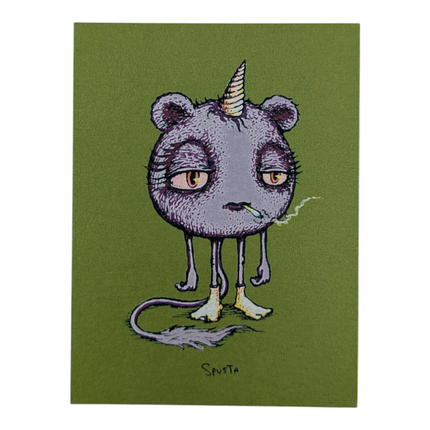 Marq Spusta Tokey (Dark Lime Shimmer) Micro Print
