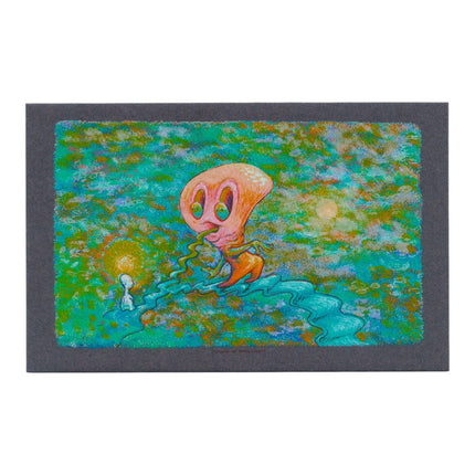 Marq Spusta "Tongue Tide" (Concrete Gray) Micro Print