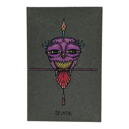 Marq Spusta Tweet (Moss Gray) Micro Print
