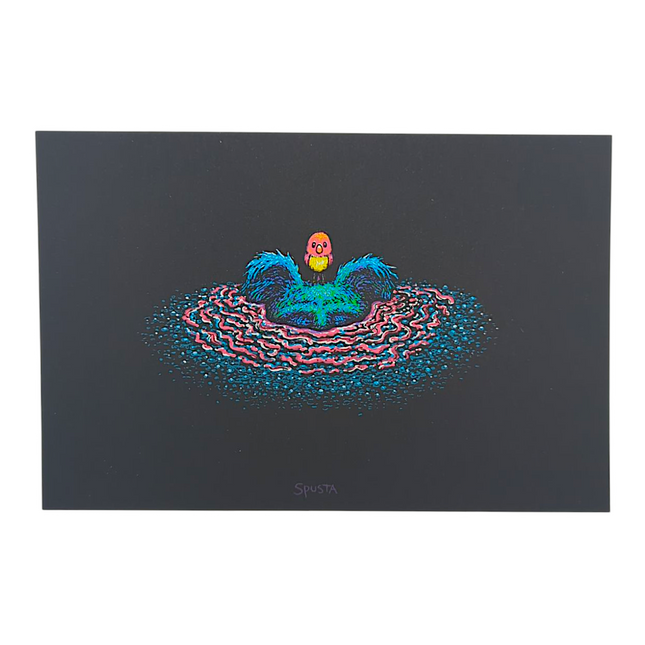 Marq Spusta Two Popping Through (Black) Micro Print