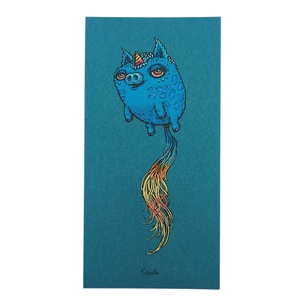 Marq Spusta Unipigness (Dark Teal Shimmer) Micro Print