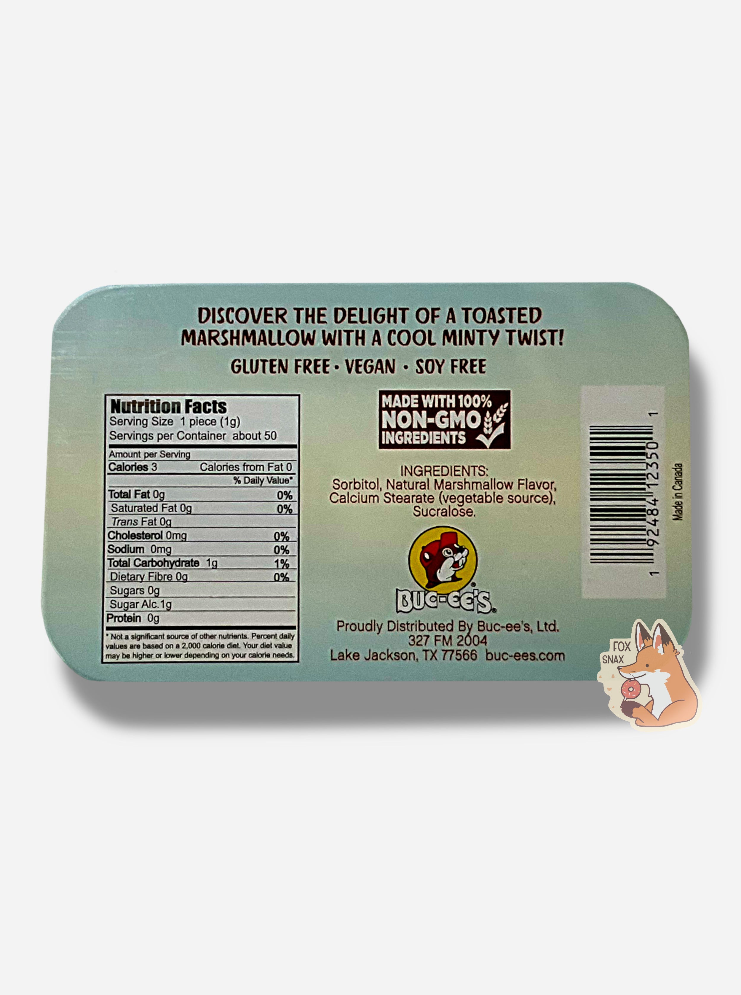 Buc-ee's Marshmallow Mints
