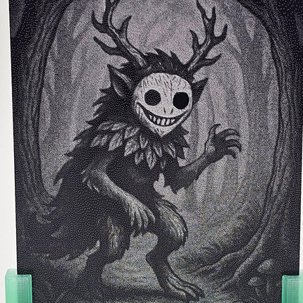 Masked grove Metal Token