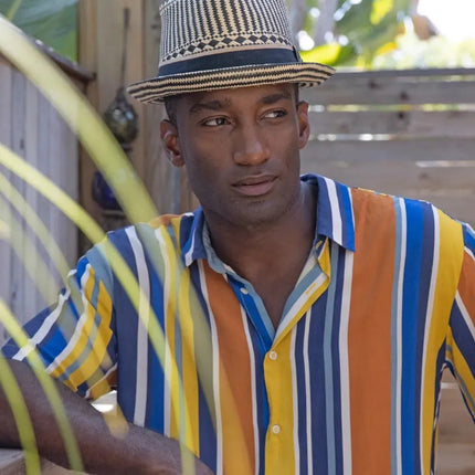 Peter Grimm Mazatlan - Straw Fedora Hat (Closeout)