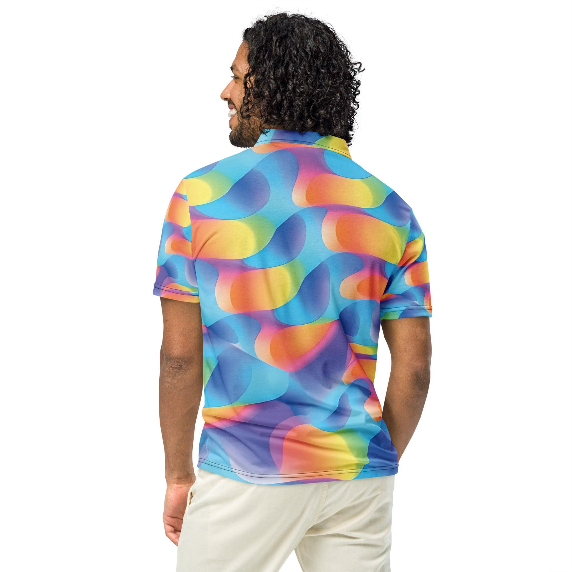 Playful Abstract Polo for Music Festivals