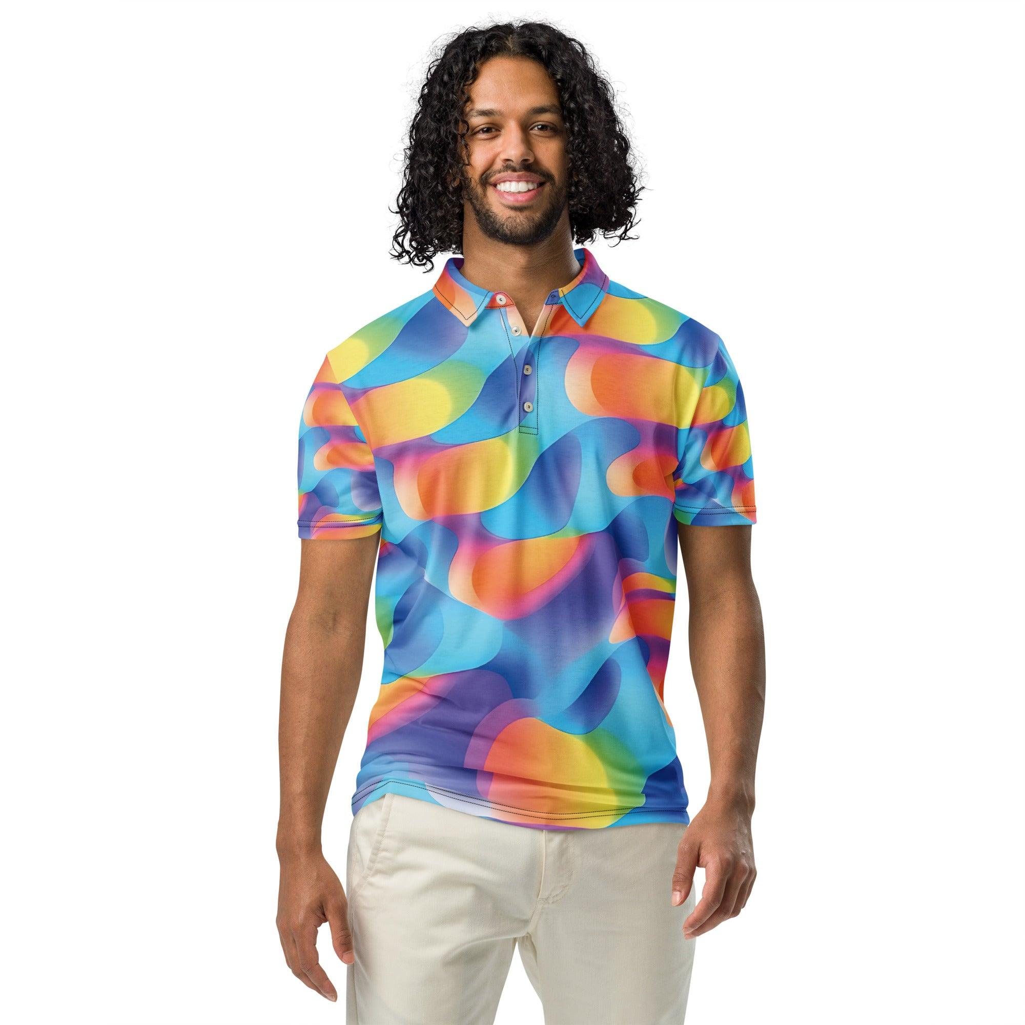 Playful Abstract Polo for Music Festivals