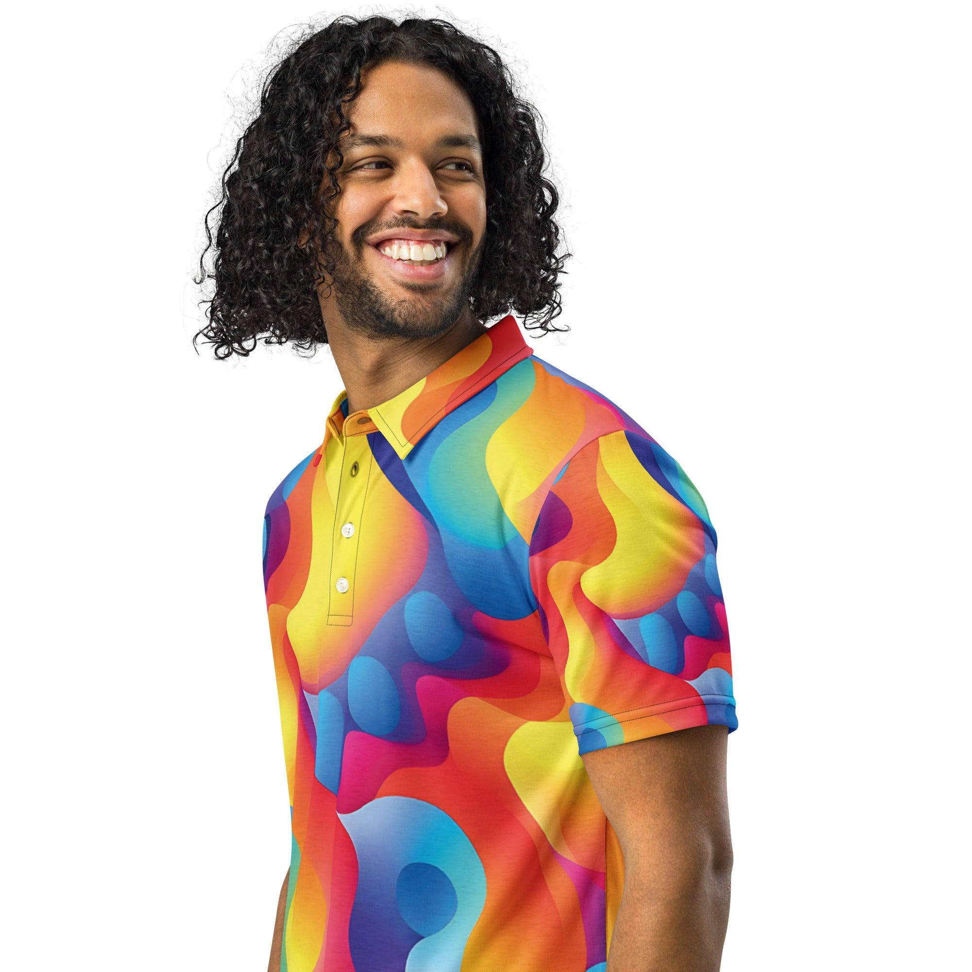 Playful Abstract Polo for Raves & Festivals