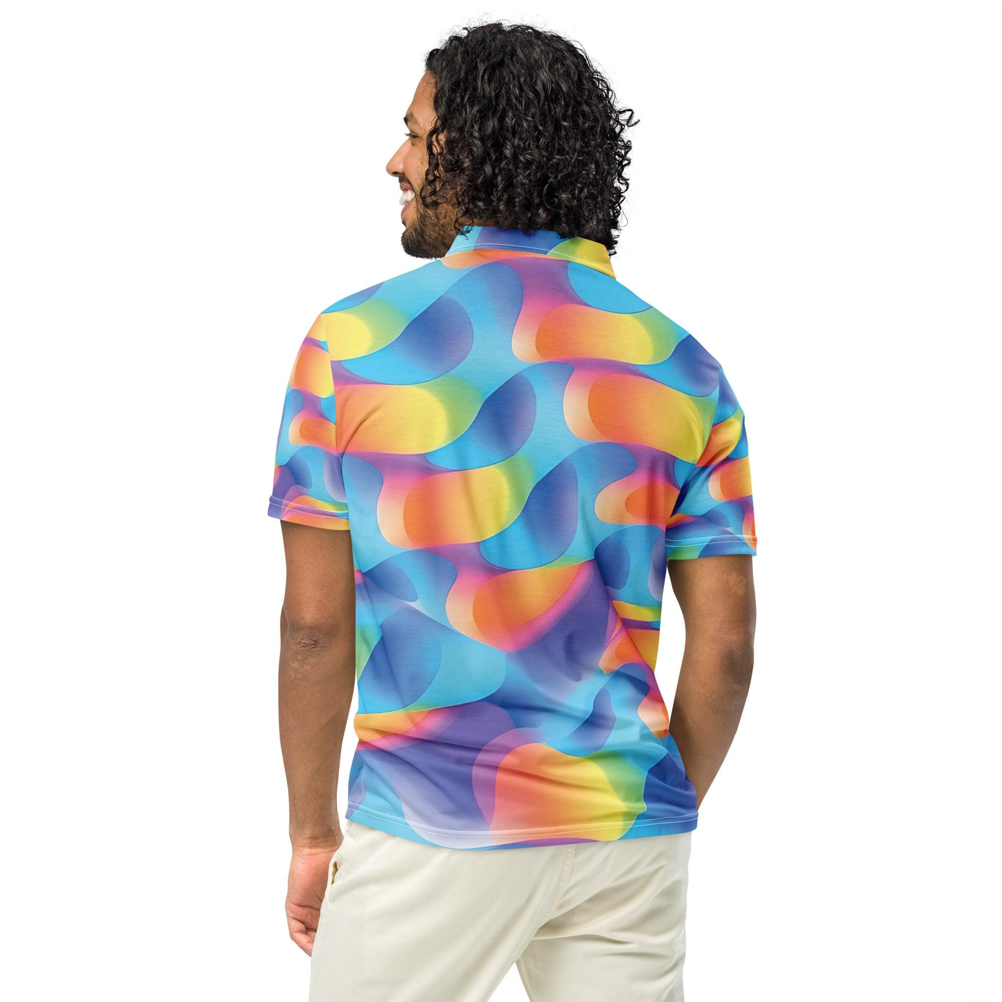 Playful Abstract Polo for Music Festivals