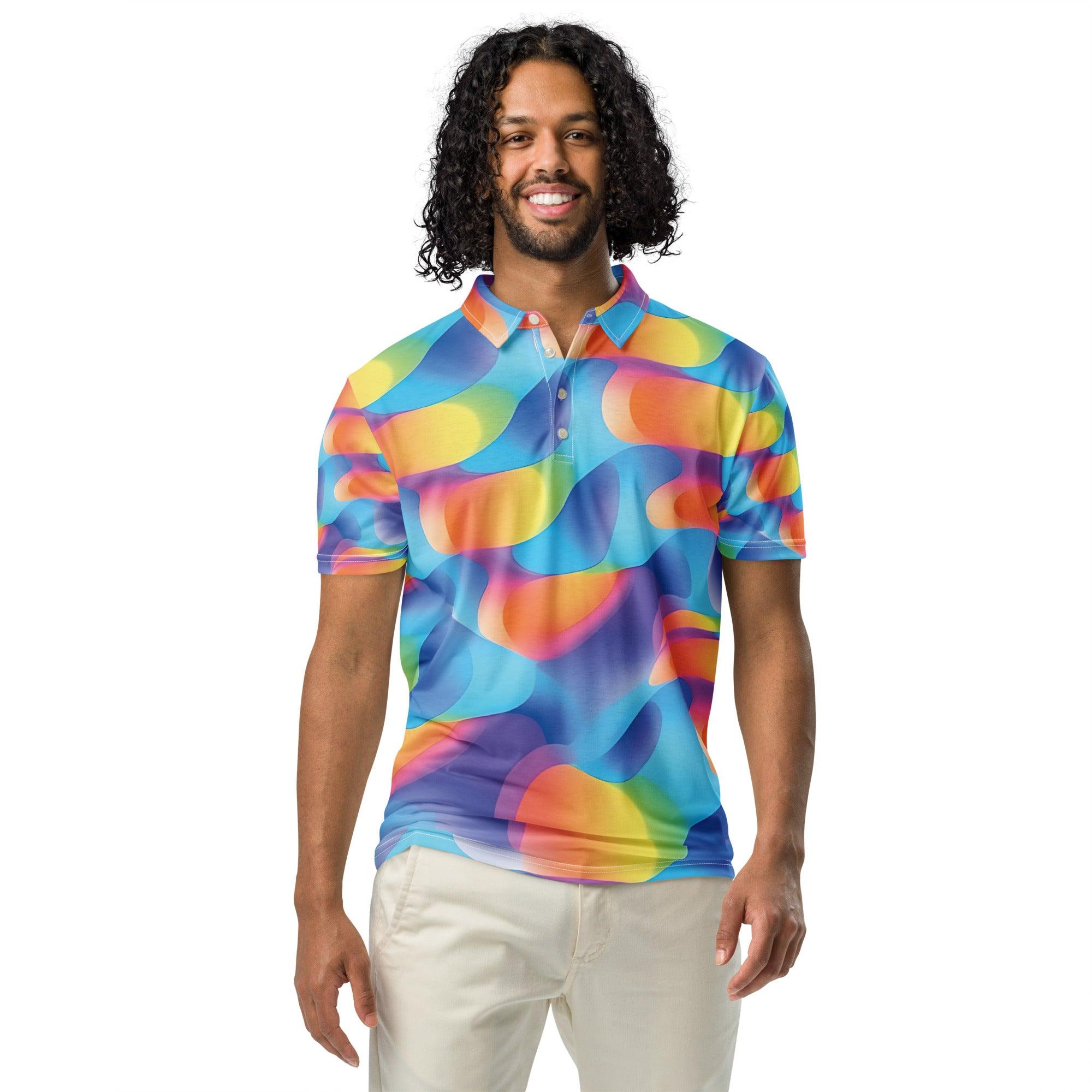 Playful Abstract Polo for Music Festivals