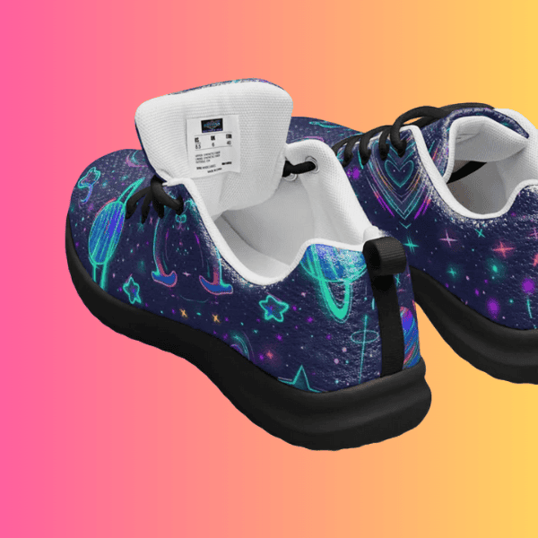 Men's Playful Athletic Shoes for Festivals