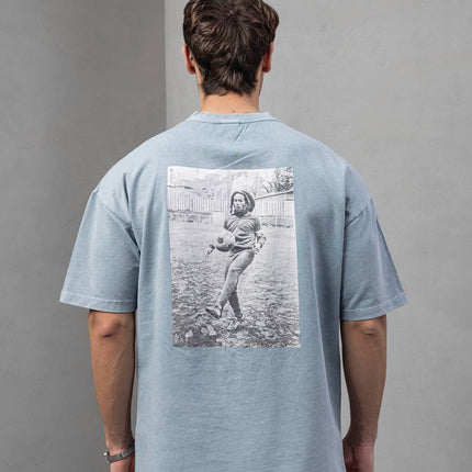 Men's Oversize '77' Graphic T-Shirt