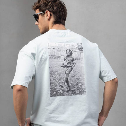Men's Oversize '77' Graphic T-Shirt