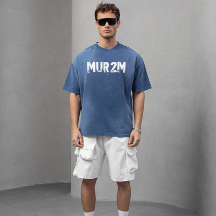 Men's Oversize Graphic T-Shirt – Thunder Mode