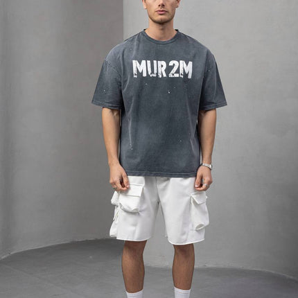 Men's Oversize Graphic T-Shirt – Thunder Mode
