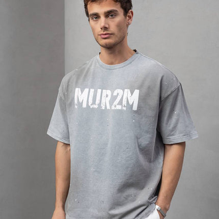 Men's Oversize Graphic T-Shirt – Thunder Mode