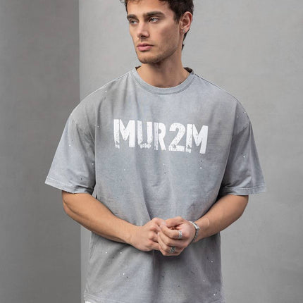 Men's Oversize Graphic T-Shirt – Thunder Mode