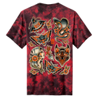 Red/Black Crystal Dyed / S