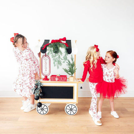 Candy Cane Lane 3/4 Tutu Leotard