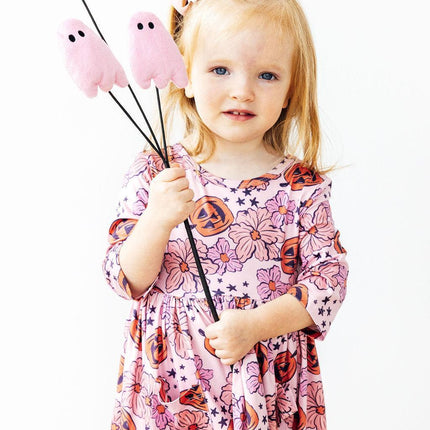 SALE Here for the Candy 3/4 Sleeve Pocket Twirl Dress