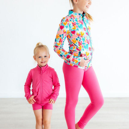 Fuchsia Flash Active Legging