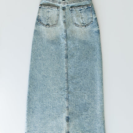 Mina Denim Maxi Skirt