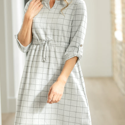 Monica Tie Waist Midi Dress - FINAL SALE