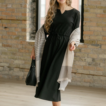 Monica Tie Waist Midi Dress - FINAL SALE
