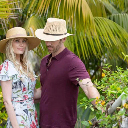 Scala Puerto- Straw Fedora Hat (Closeout)