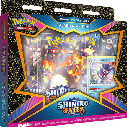 Shining Fates Mad Party Pin Collection - Galarian Mr. Rime