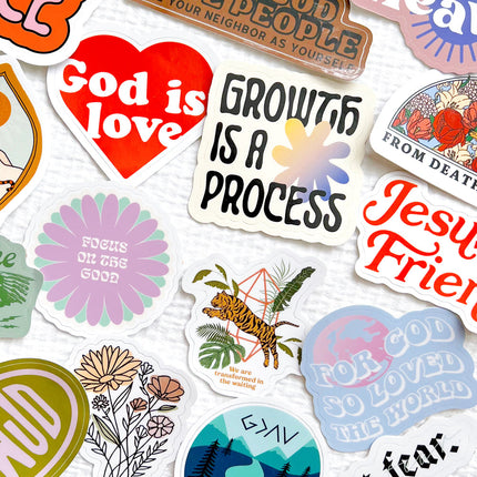 Mystery Sticker 4-Pack