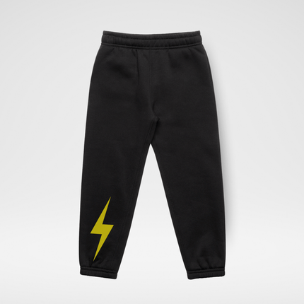 NEON SPARK TRACK PANT - BLACK
