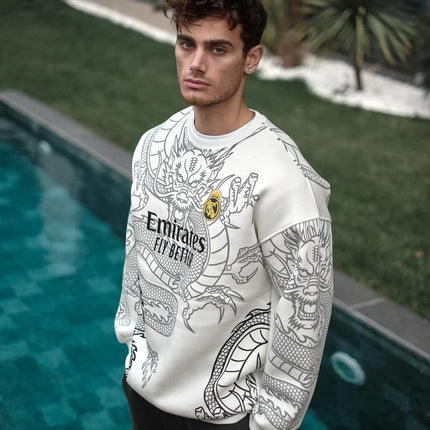 New Season Real Madrid Oversized Sweatshirt