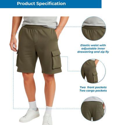 Men's Fleece Cargo Shorts – The Sweat Shorts You'll Wear Everywhere